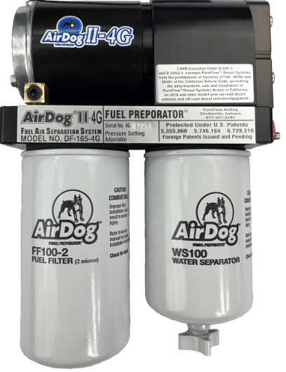 AIRDOG II-4G A6SABD425 DF-165-4G 1998.5 to 2004 Dodge Cummins Air Fuel Separation System