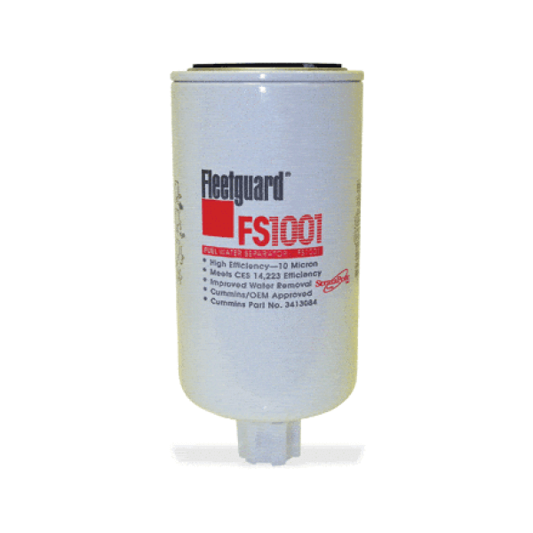 FASS Titanium Series FS1001 Diesel Fuel Water Separator Filter Replacement 10 Micron