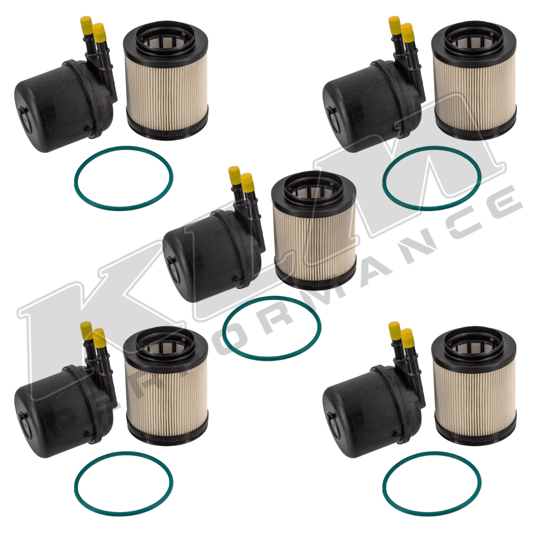 Fleetguard FK22004 Ford 6.7L Powerstroke Fuel Filter Kit of 5