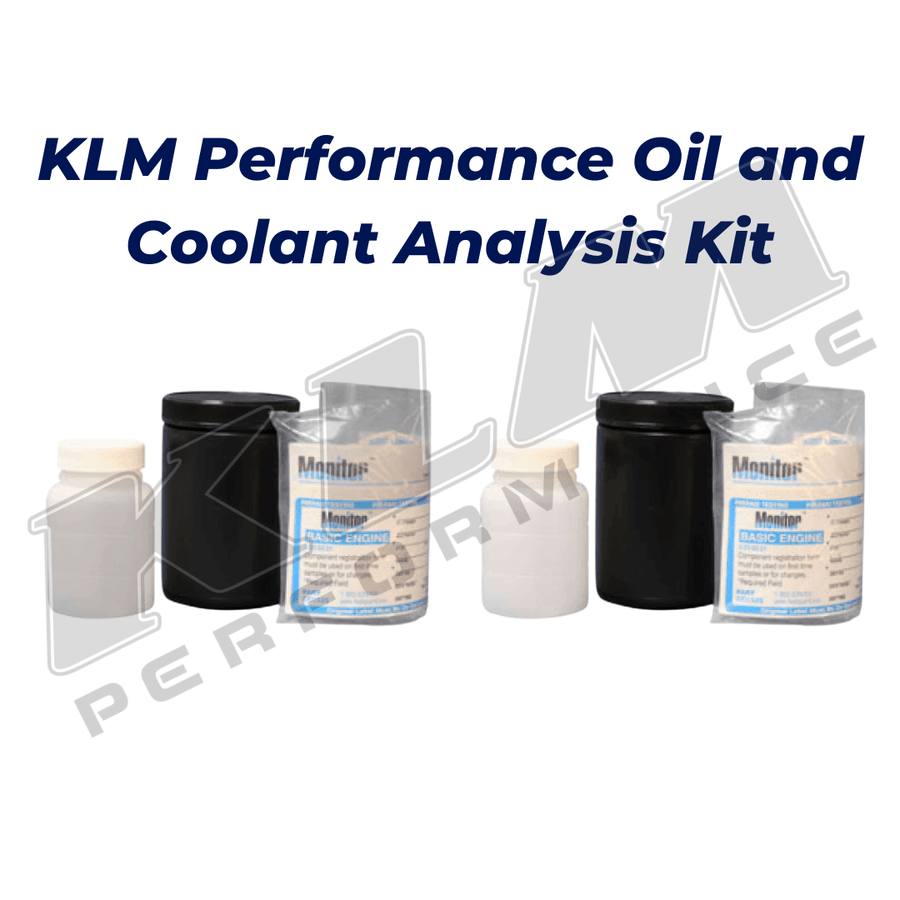 KLM Performance Engine Oil and Coolant Analysis Test Kit