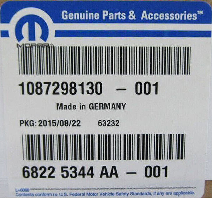 Mopar 68225344AA Transmission Pan And Filter