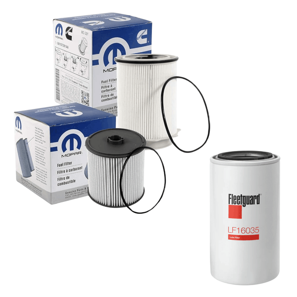 2019 to 2024 Ram 6.7L Cummins Fuel And Oil Filter Kit