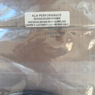 99-02 DODGE 2500/3500 REAR CALIPER LINES