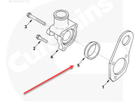 Cummins 3923331 180 Degree Thermostat Housing Cover Gasket 