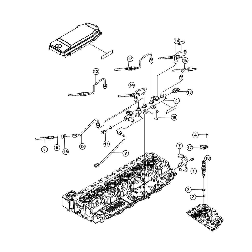 Cummins 4306993 | 6.7L Fuel Rail Pressure Sensor · KLM Performance
