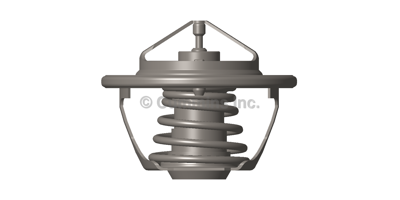 Cummins 5292726 185 Degree Replacement Thermostat for the ISM11/ISX15/QSK/QST/QSX engine 
