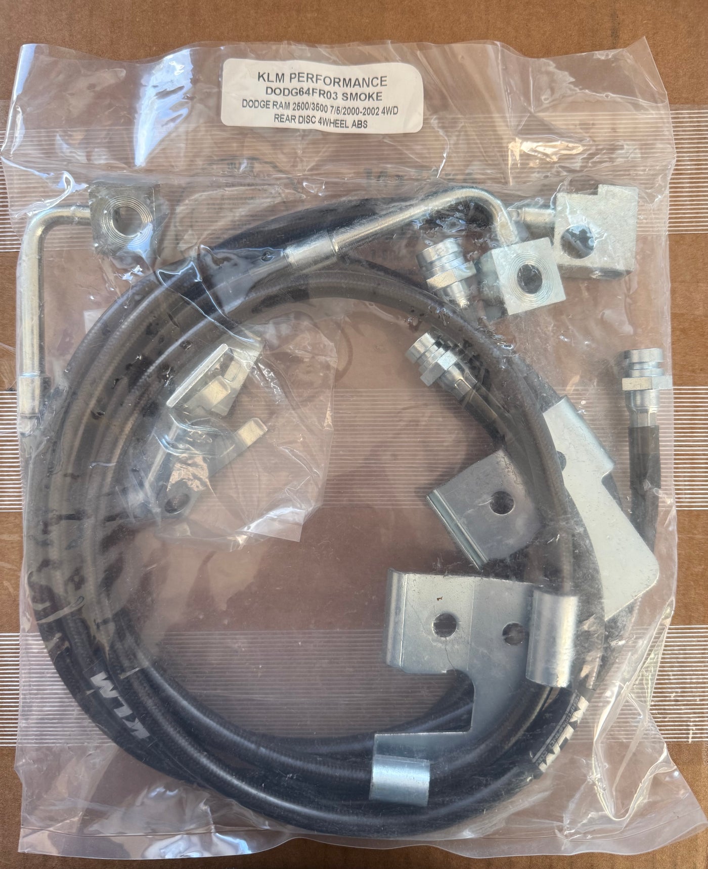 DODGE RAM 2500/3500 7/5/2000-2002 4WD REAR DISC 4WHEEL ABS