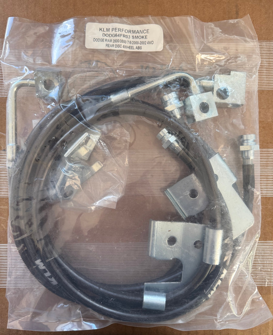 DODGE RAM 2500/3500 7/5/2000-2002 4WD REAR DISC 4WHEEL ABS