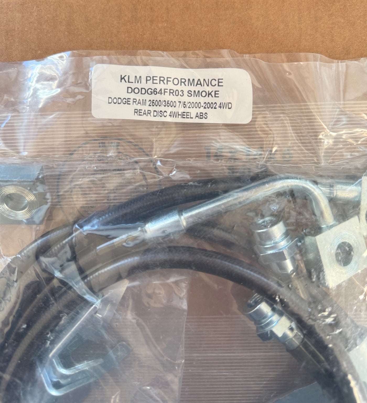 DODGE RAM 2500/3500 7/5/2000-2002 4WD REAR DISC 4WHEEL ABS