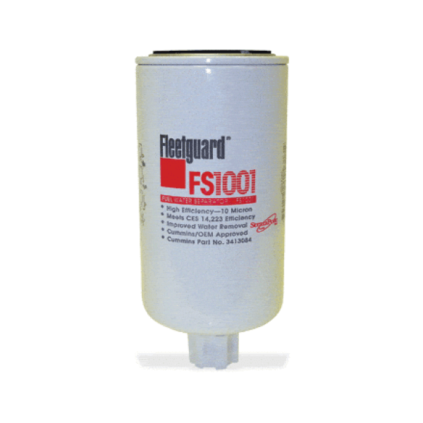 FASS Titanium Series FS1001 Diesel Fuel Water Separator Filter Replacement 10 Micron 