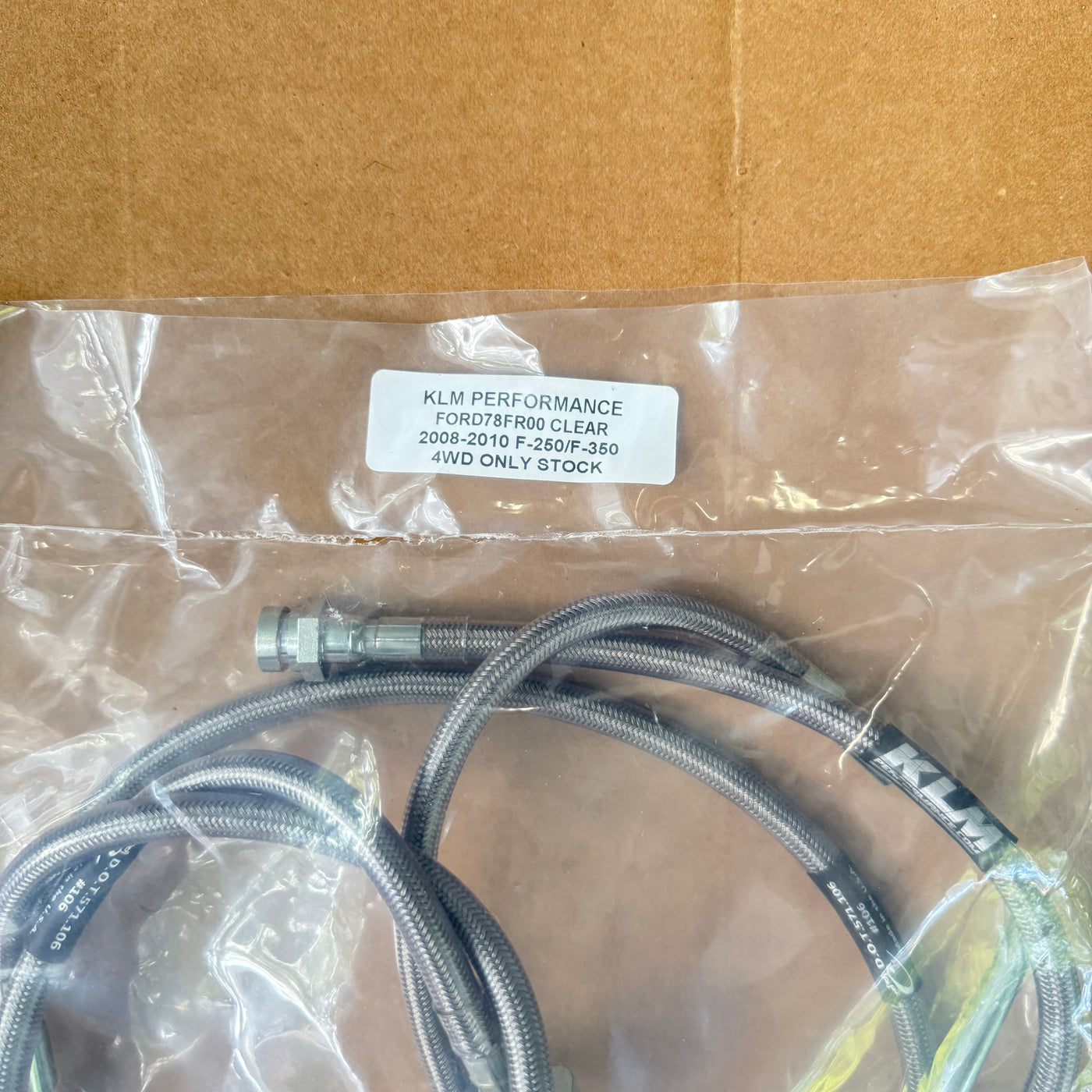 FORD78FR00 CLEAR 2008-2010 F-250/F-350 4WD ONLY STOCK