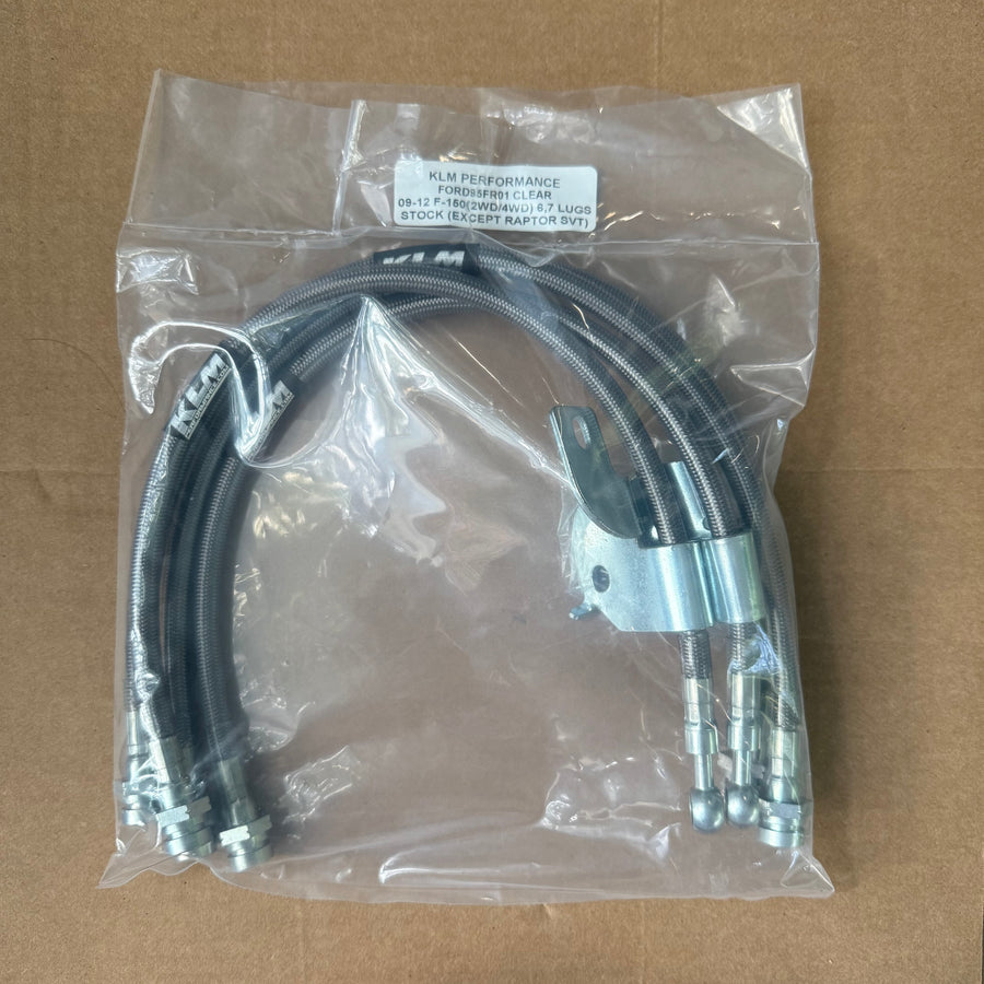 KLM PERFORMANCE CLEAR 09-12 F-150(2WD/4WD) 6,7 LUGS STOCK (EXCEPT RAPTOR SVT)