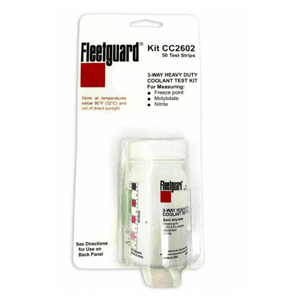 Fleetguard CC2602 Coolant Three Way Test Strip Kit 