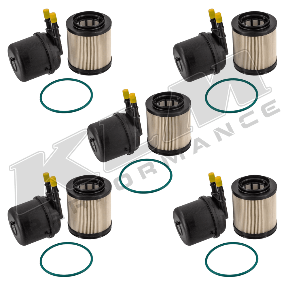 Fleetguard FK22004 Ford 6.7L Powerstroke Fuel Filter Kit of 5 