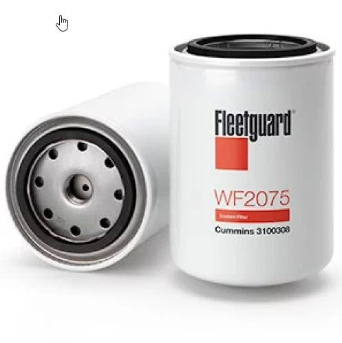 Fleetguard WF2077 Coolant System Water Filter 