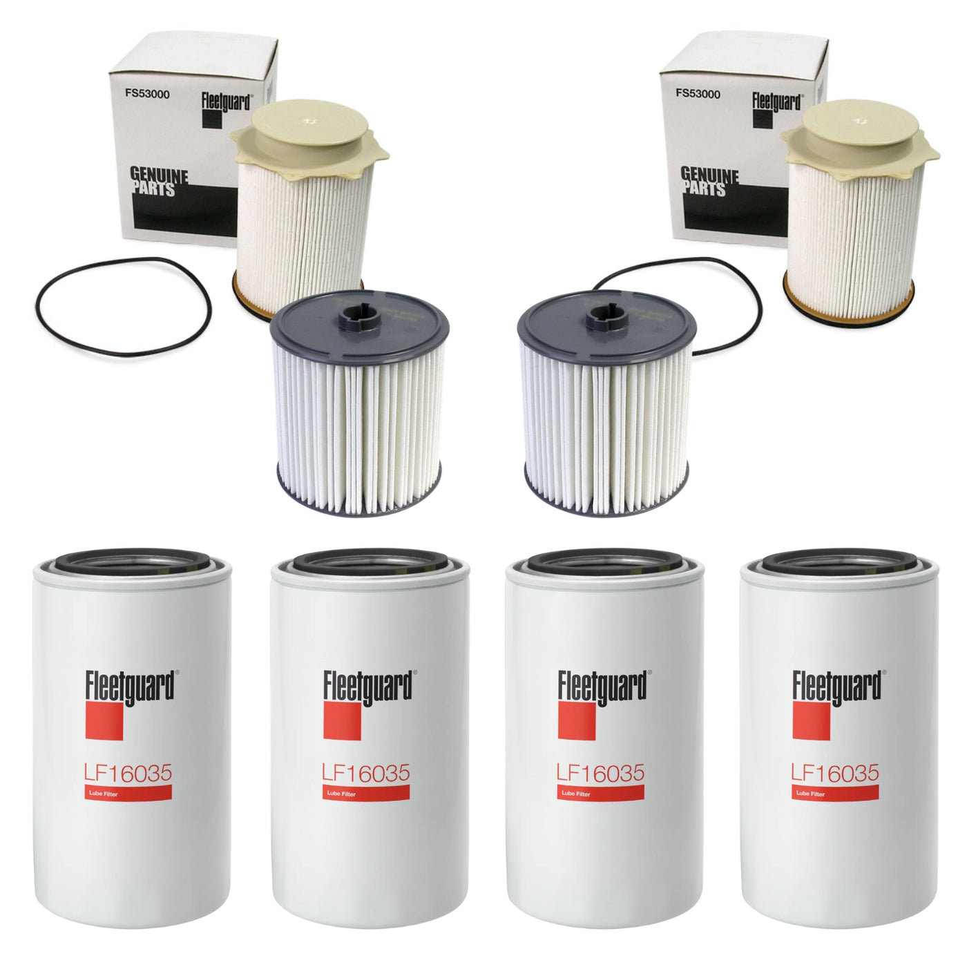 Fleetguard Atmus Filtration 2019 to 2024 Ram 6.7L Cummins 30K Filter Kit 