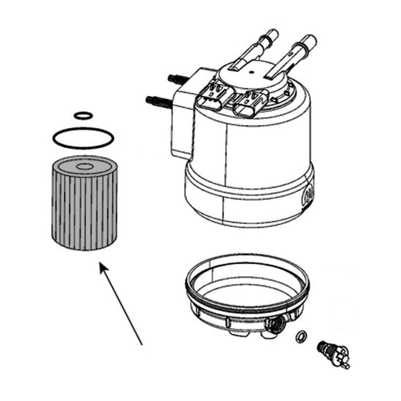 Fleetguard FS20378 Fuel Water Separator Cartridge