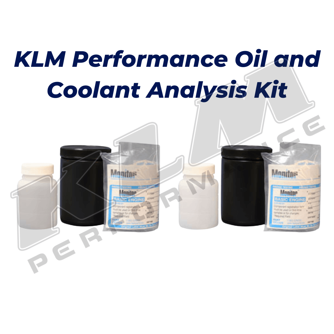 KLM Performance Engine Oil and Coolant Analysis Test Kit 