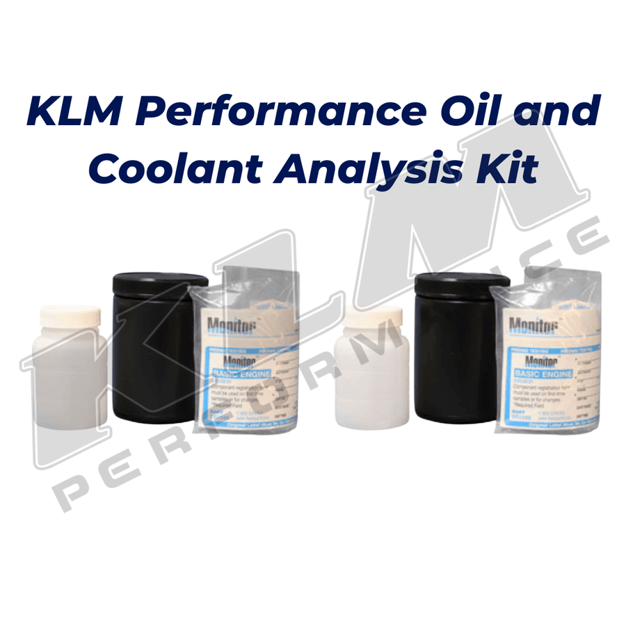 KLM Performance Engine Oil and Coolant Analysis Test Kit 
