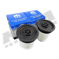Mopar 04726067AA 14-22 Jeep Grand Cherokee 3.0L Ecodiesel Fuel Filter Set 