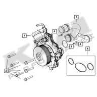 Mopar 68147596AA Water Pump Seal Kit 