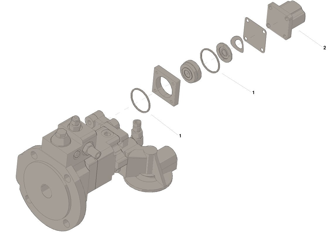 Cummins 4024808 Fuel Solenoid Kit