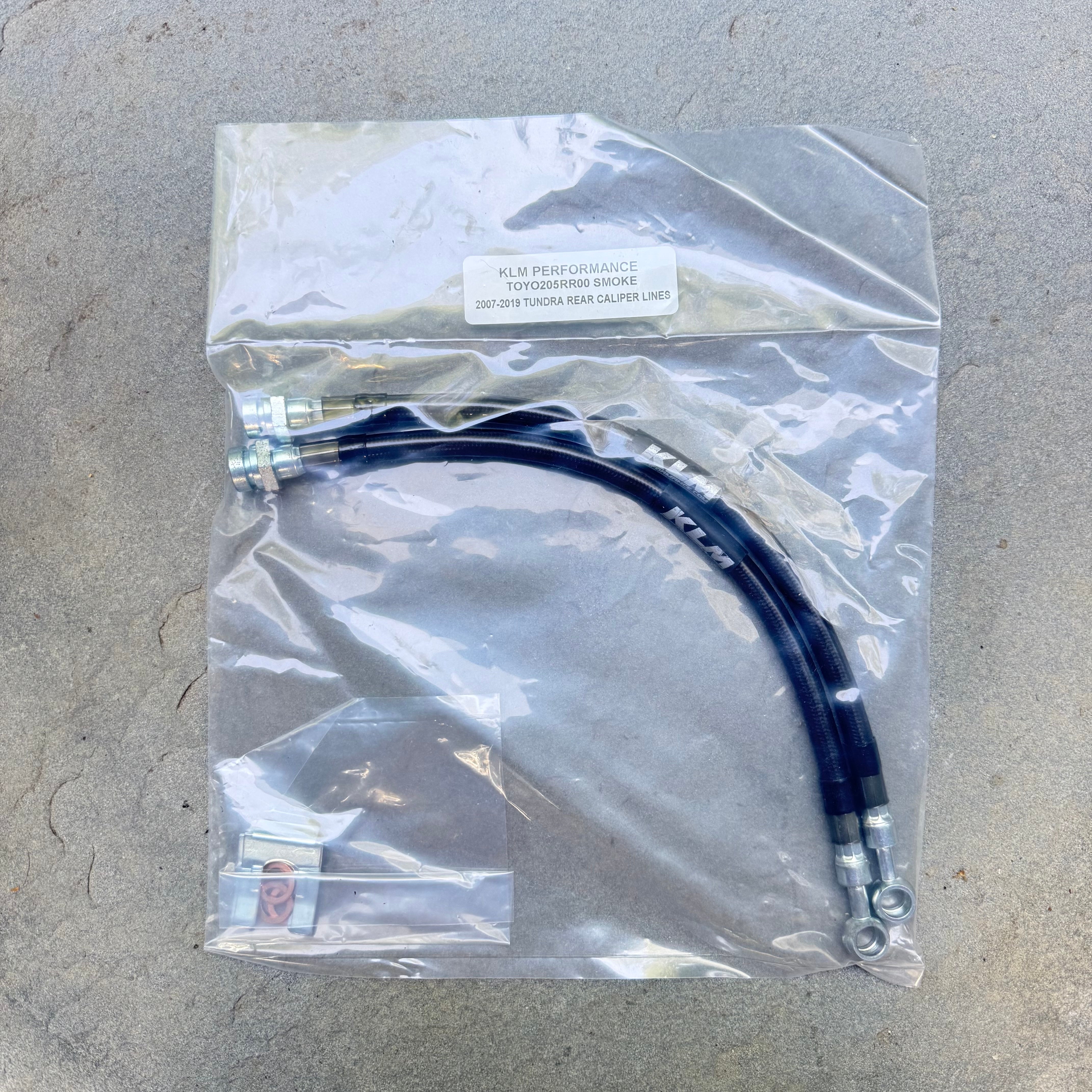 KLM PERFORMANCE SMOKE 2007-2019 TUNDRA REAR CALIPER LINES