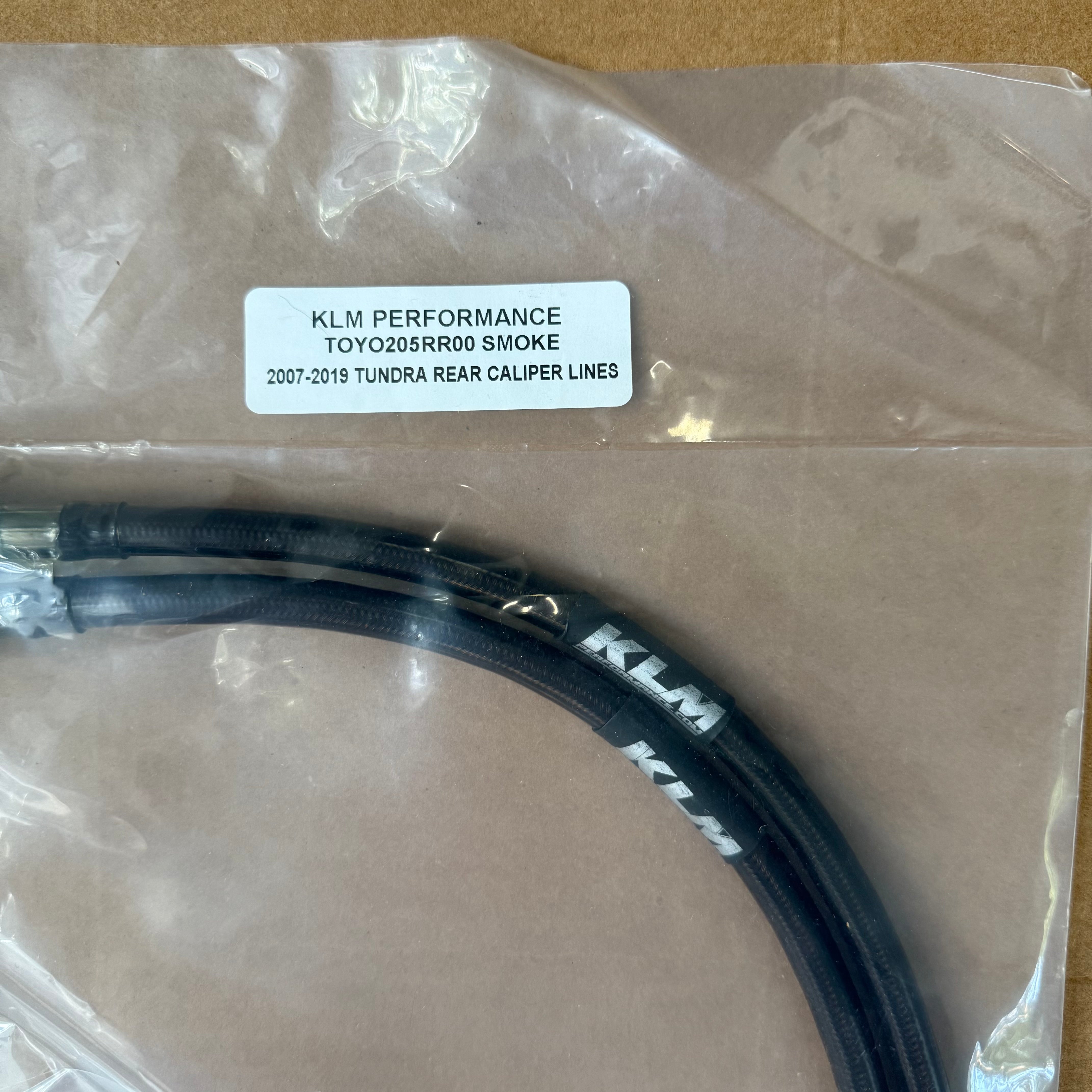 KLM PERFORMANCE SMOKE 2007-2019 TUNDRA REAR CALIPER LINES