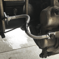 Custom Made Stainless Steel Rear Caliper Lines For 2003 to 2018 Dodge Ram 2500 and 3500 Series Trucks.