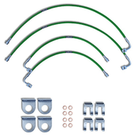 Dodge 2013 to 2018 Dodge Ram 2500/3500 Replacement Stainless Steel Brake Lines