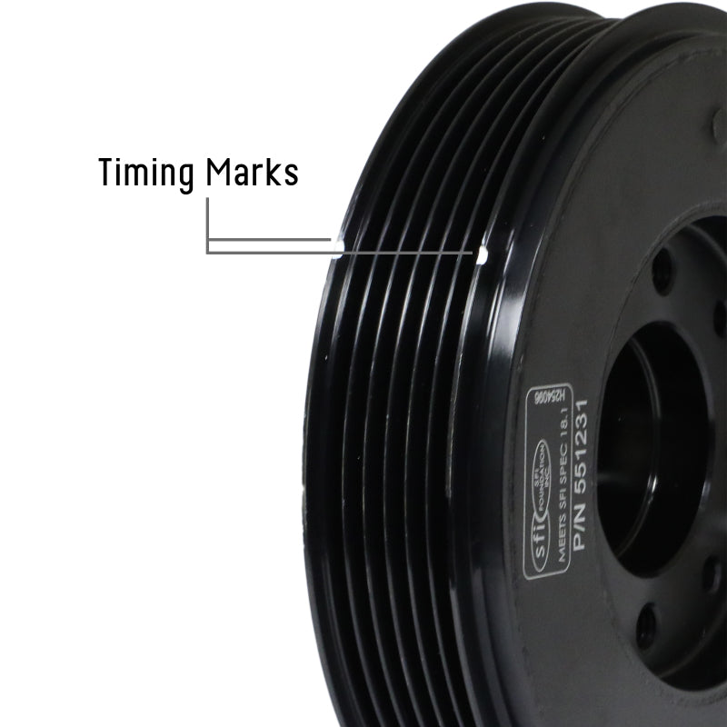 Fluidampr 551231 Harmonic Damper VW Audi 2.0L TSI/TSFI