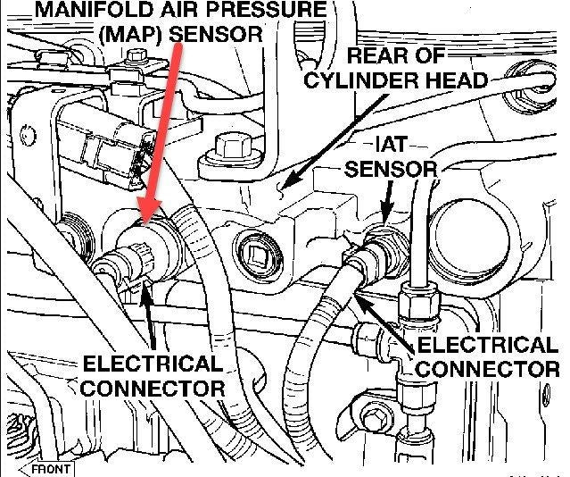 Cummins 3971106 Boost Sensor Manifold Absolute Pressure Sensor - MAP Sensor