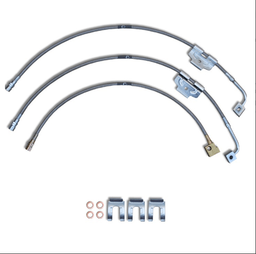 Dodge Ram 2500 3500 Stainless Steel Braided Brake Lines 94-99