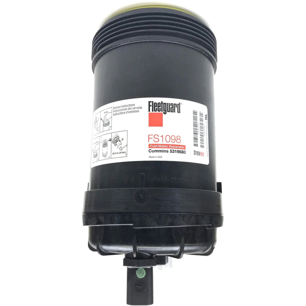 Fleetguard FS1098 Fuel Water Separator Filter Case Of Six Filters