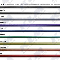 2001 to 2016 GMC Yukon 2500HD Stainless Steel Brake Lines Color Options