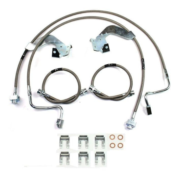 Ford 05-16 F250 F350 Stainless Steel Braided Brake Lines