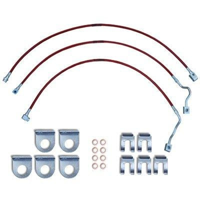 2005 to 2010 Ford F250/350 Stainless Steel Braided Brake Lines