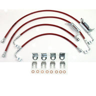 Jeep JK Wrangler 2000 to 2018 Stainless Steel Brake Line Kit