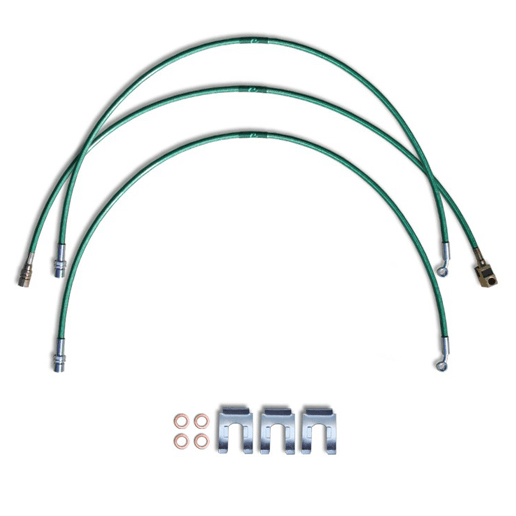2002 to 2018 Dodge Ram 1500 Replacement Stainless Steel Braided Brake Lines