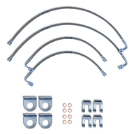 2009 to 2018 Ford F-150 Series 4WD 0"-12" Lift Stainless Steel Brake Line Kit