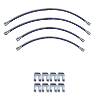 2000 to 2006 Toyota Tundra Kevlar Reinforced Braided Stainless Steel Brake Lines
