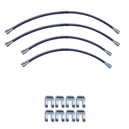 2007 to 2019 Toyota Tundra Replacement Stainless Steel Brake Line Kit